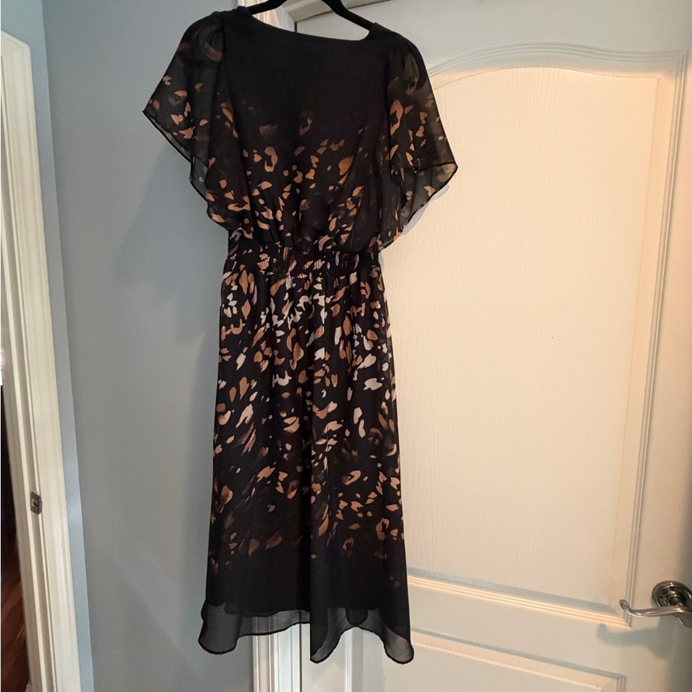 DKNY Black and Brown Maxi Dress - Picture 7 of 9